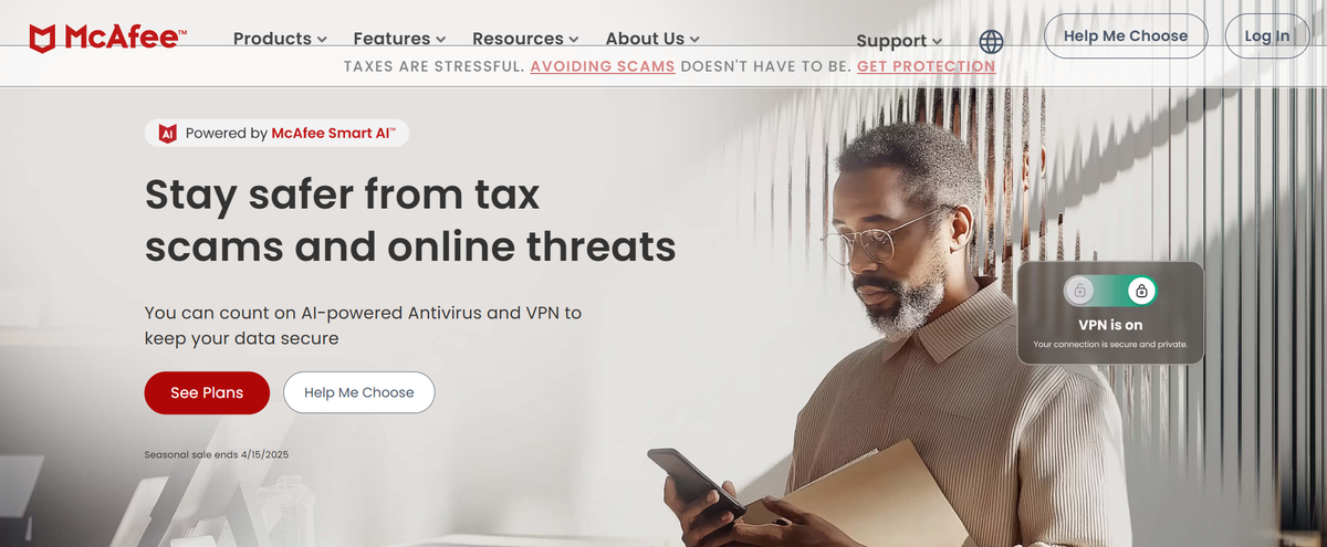 Инструкция по оплате McAfee в России