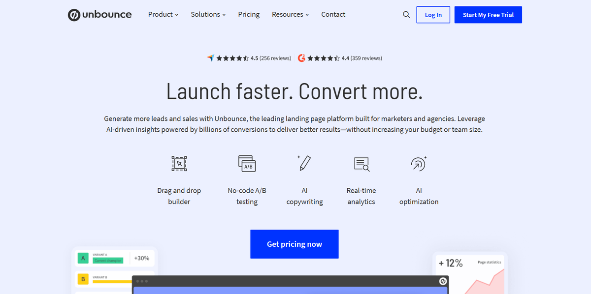 Инструкция по оплате Unbounce в России