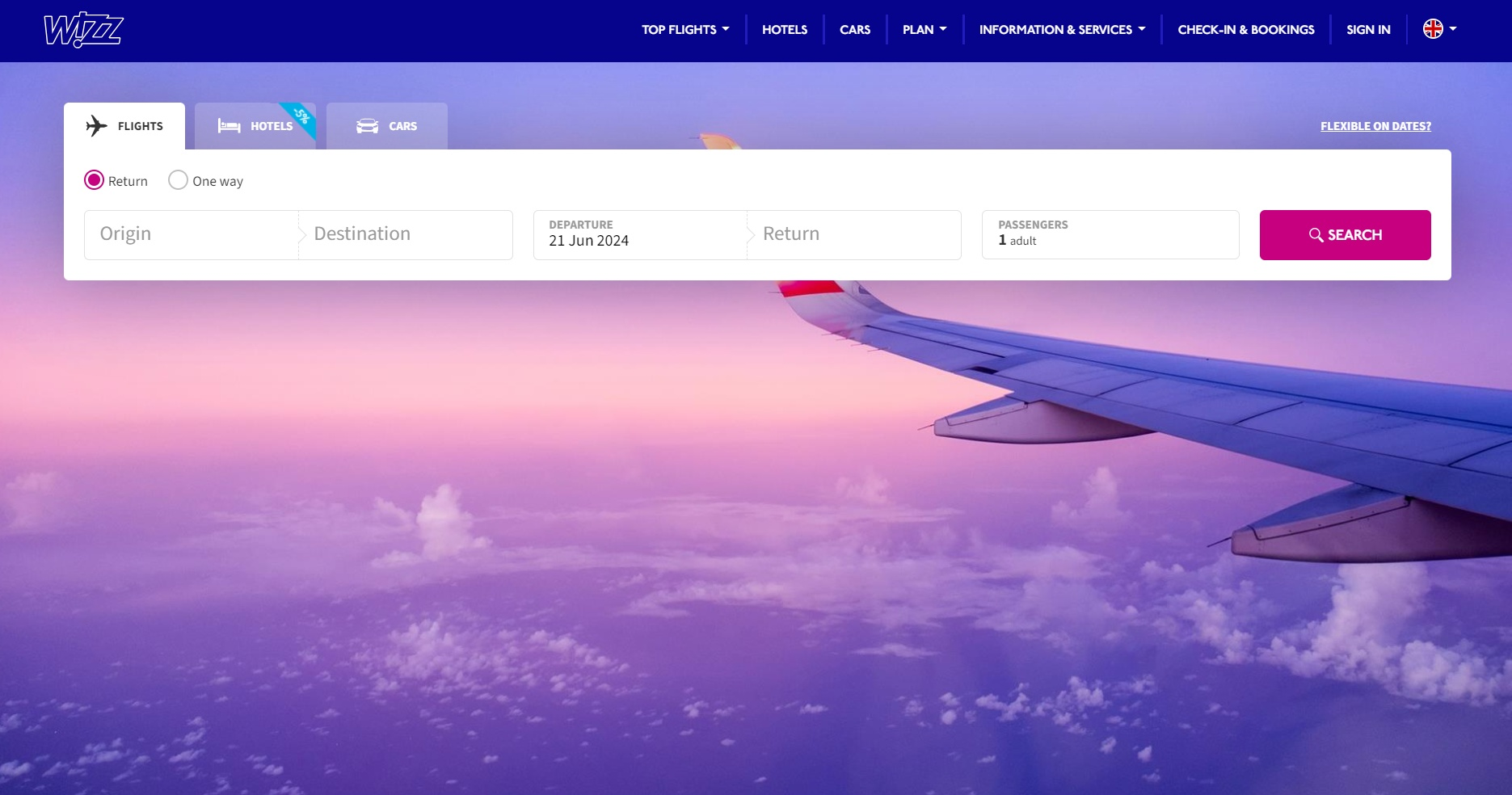 инструкция по оплате Wizz Air в России