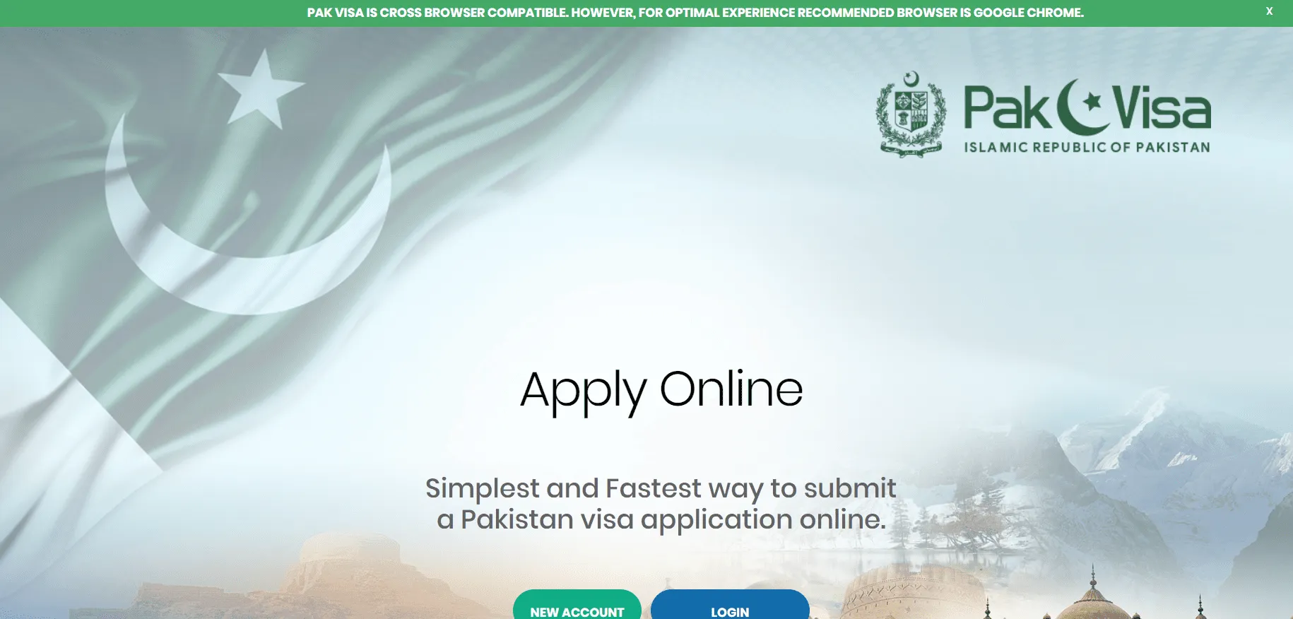 Инструкция по оплате e-visa в Пакистан из России